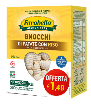 FARABELLA Gnocc.Pat.Riso PROMO