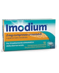 IMODIUM 12 compresse orosolubili 2mg