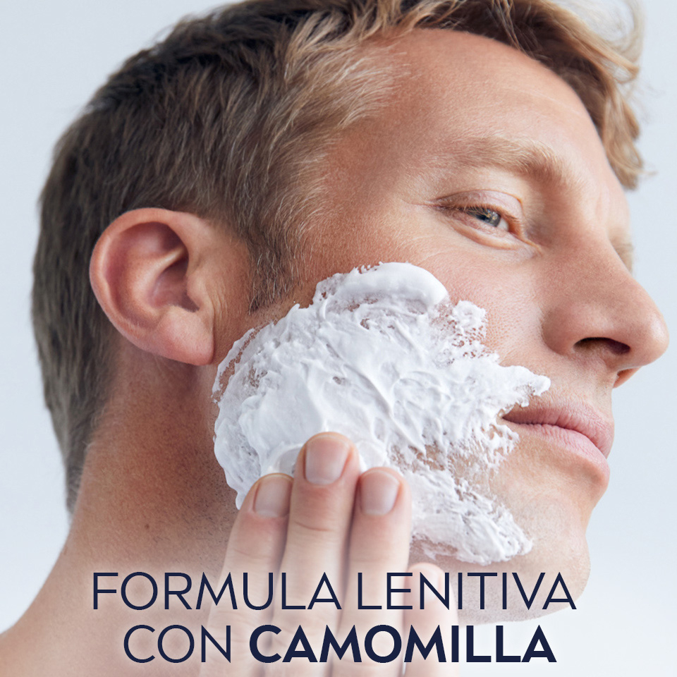 Nivea Men Sensitive Gel da Barba 200 ml, Gel barba per una rasatura delicata della pelle sensibile