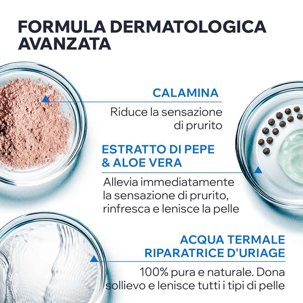 Uriage Pruriced - SOS Roll-On Post Puntura Per Zanzare E Piante Orticanti 15 ml