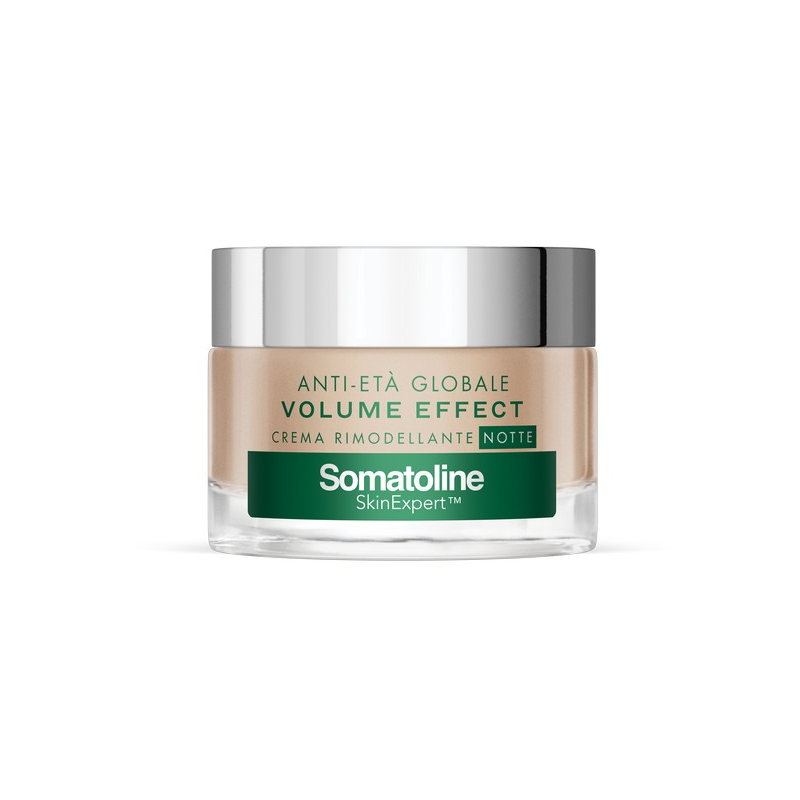 Somatoline SkinExpert, Volume Effect Crema Viso Notte 50 ml, Trattamento Viso   Rimodellante,  Biopeptidi   50ml