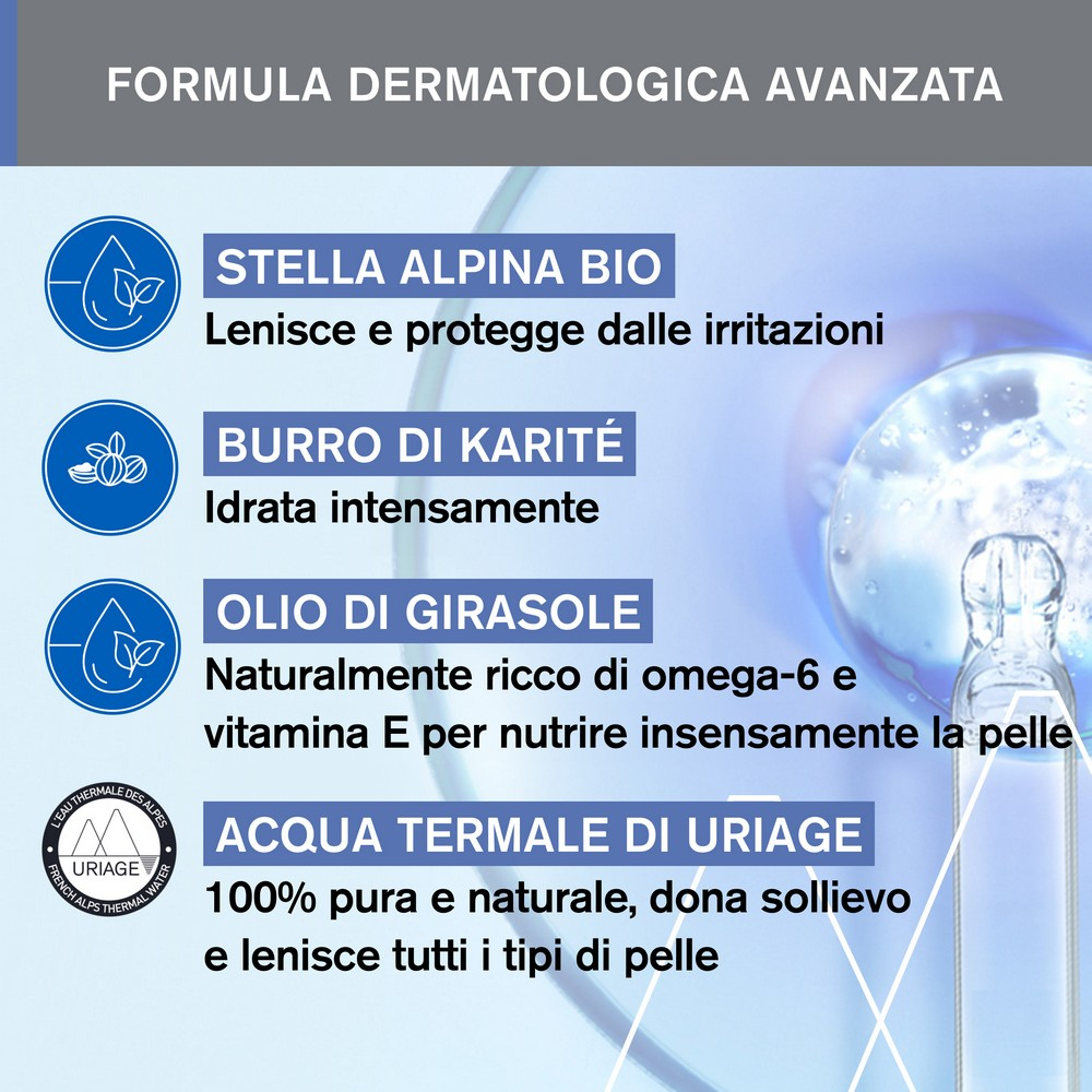 Uriage Bebè Crema detergente solida - 100g