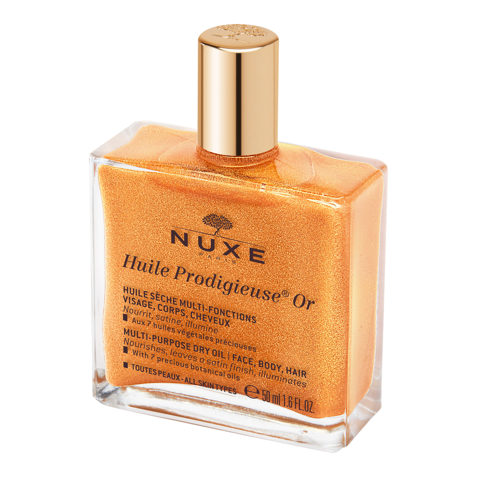 Nuxe - Huile Prodigieuse Or - Olio Secco Per Viso, Corpo E Capelli 50 ml