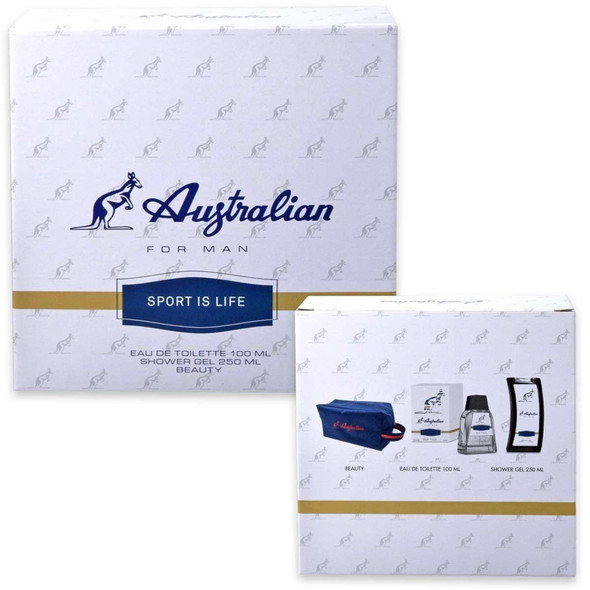 AUSTRALIAN KIT SPORT U EDT+SH+POCH