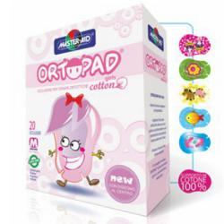 Ortopad Cotton Girls Cerotto Occlusore Autoadesivo Per Ambliopia E Strabismo Misura M 20 Pezzi