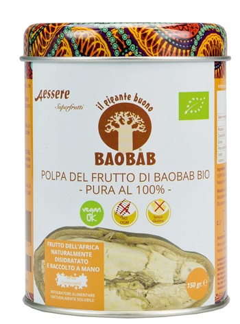 Baobab Aessere Polpa Biologica 150 g