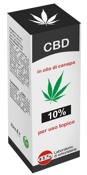 CBD OLIO 10% 20ML (USO TOPICO)