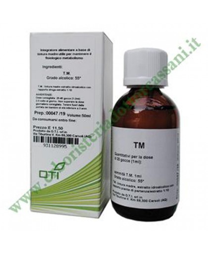 Oti Betula Alba Tintura Madre Gocce Integratore 50 ml