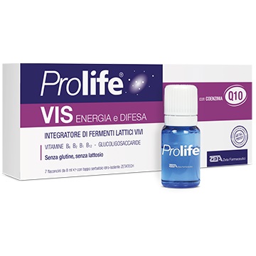 Prolife Vis Energia e Difesa - Integratore Di Fermenti Lattici Vivi - 7 Flaconcini