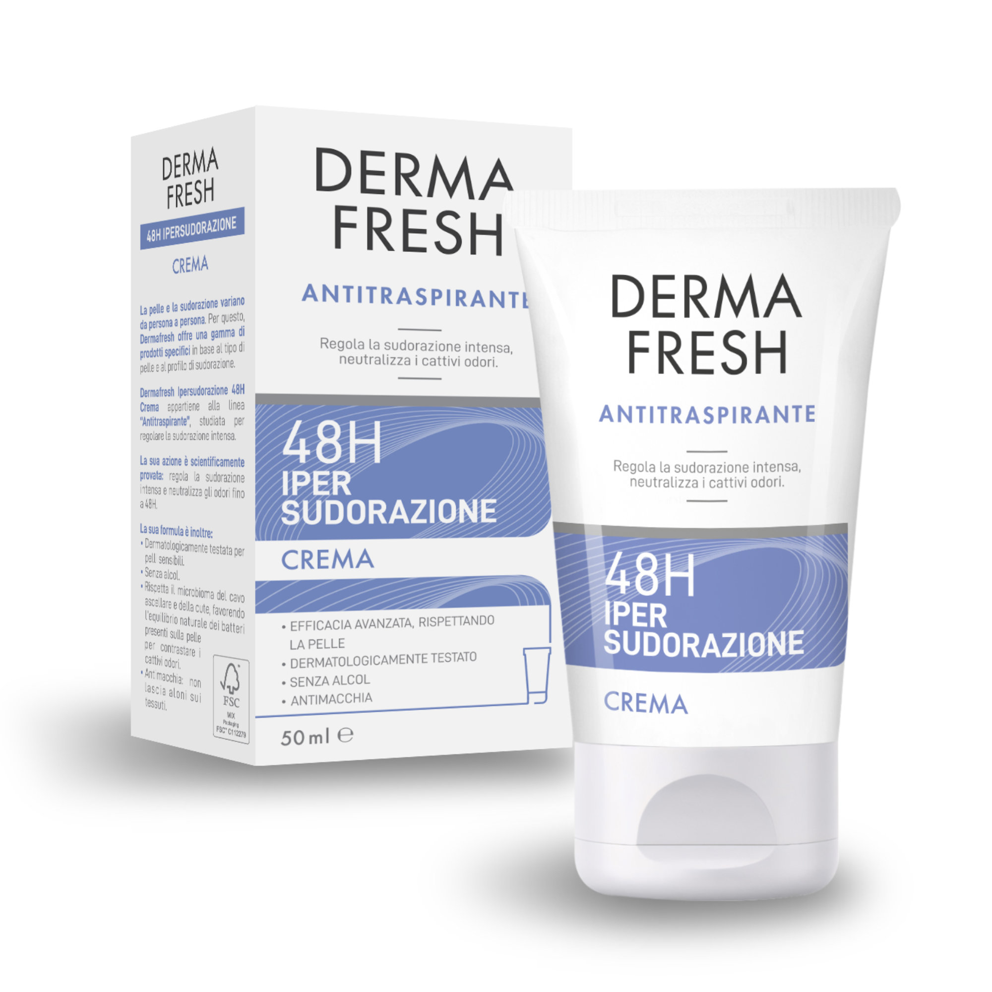 DERMAFRESH 48H IPERSUD CR 50ML
