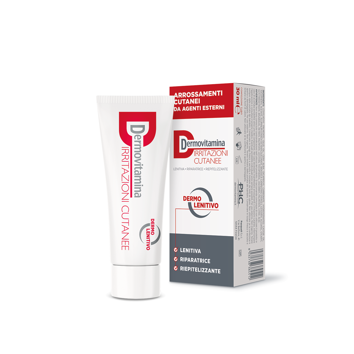 Dermovitamina Pomata Lenitiva Per Irritazioni Cutanee 30 ml