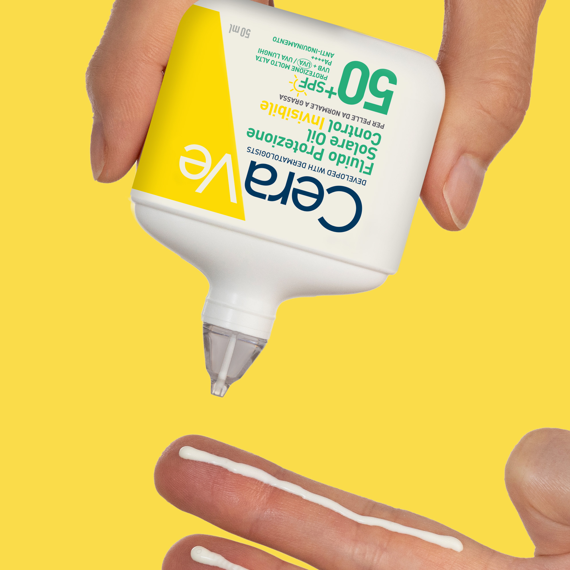Cerave - Fluido Oil Control SPF50+ - Protezione Solare Invisibile Viso 50 ml