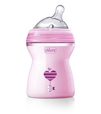 Chicco Biberon Natural Feeling +2m Girl 250 ml