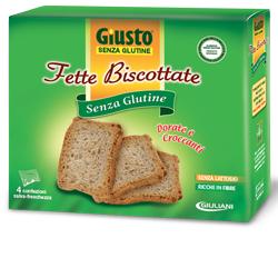 Giusto Senza Glutine Fette Biscottate Dorate 250 g