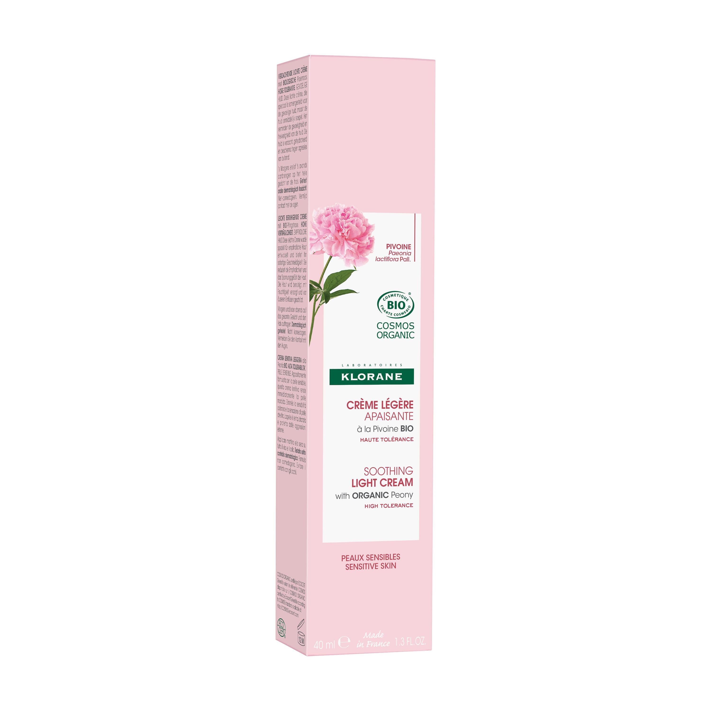 Klorane - Crema Leggera Lenitiva Per Pelle Sensibile 40 ml