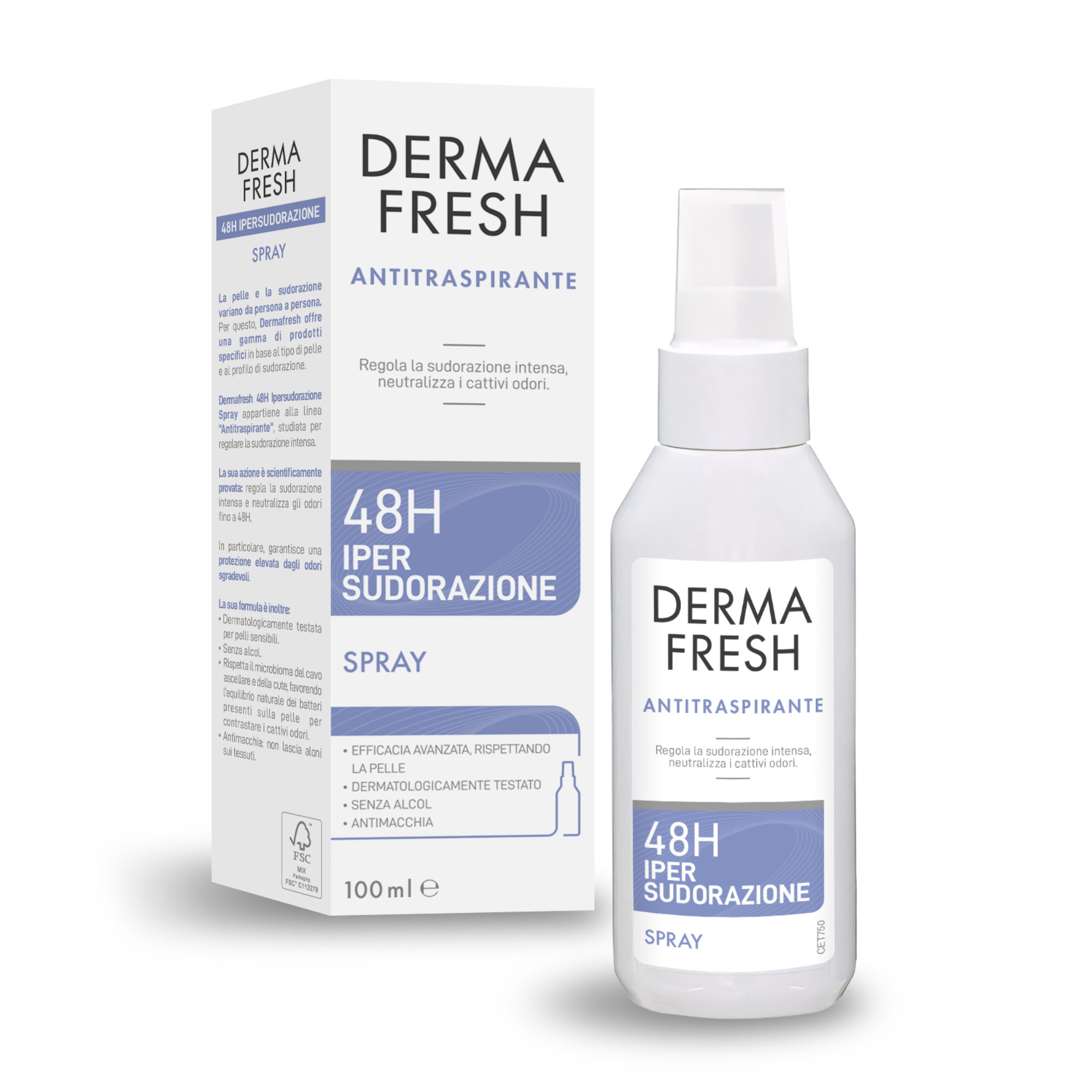 DERMAFRESH 48H IPERSUD SPRAY