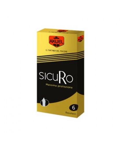 Akuel Preservativi Sicuro Massima Protezione 6 Pezzi