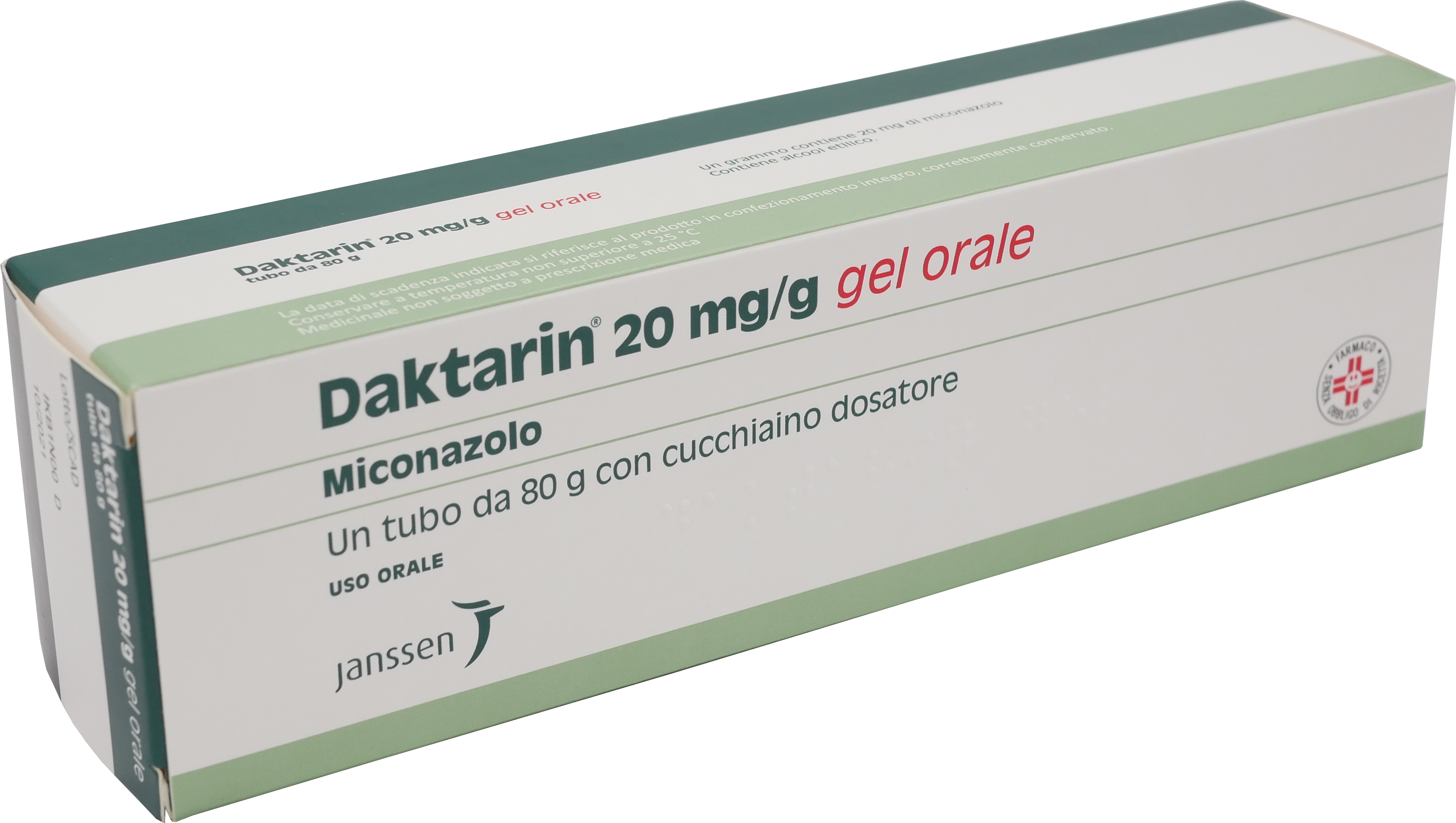 DAKTARIN*GEL OS 80G 20MG/G