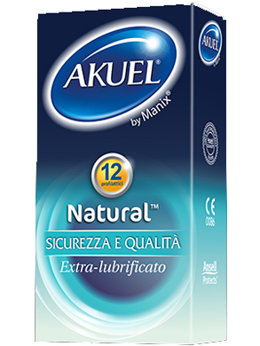 Akuel Play Natural Profilattico Classico 6 Pezzi