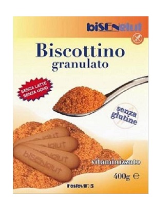 Fosfovit BiSenGlut Biscottino Granulato Senza Glutine Senza Latte Senza Uova Senza Olio di Palma
