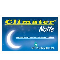 Climater Notte Integratore Sonno Per Donne In Menopausa 20 Compresse