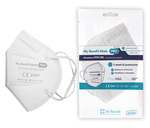 MY BENEFIT Mask FFP2 Bianca1pz