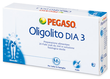 Pegaso Oligolito Dia 3 Integratore 20 Fiale 2 ml