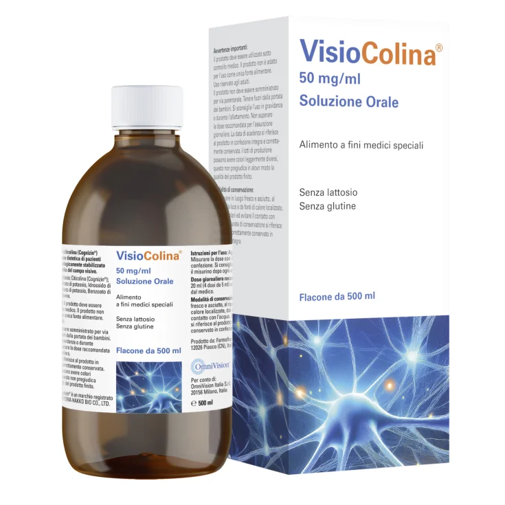 VISIOCOLINA 50MG/ML SOL ORALE