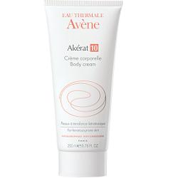 Avène Akérat 10 Crema Per il Corpo Emolliente Pelle Desquamata 200 Ml