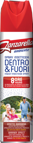 Zanzarella Spray Insetticida In e Out 400 ml