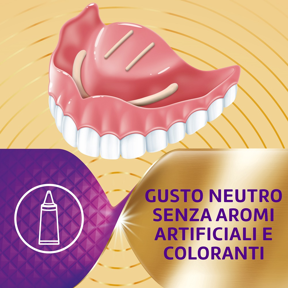 Polident Super Tenuta+Sigillante Sigillante per Protesi Dentale Gusto Neutro 40g