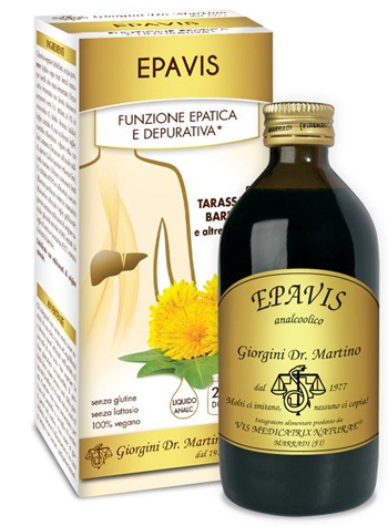 Dr. Giorgini Epavis Liquido Analcoolico Integratore Epatico 200 ml