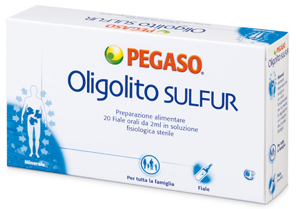 Pegaso Oligolito Sulfur Integratore 20 Fiale 2 ml