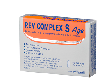 Rev Complex S Age Integratore 20 Capsule