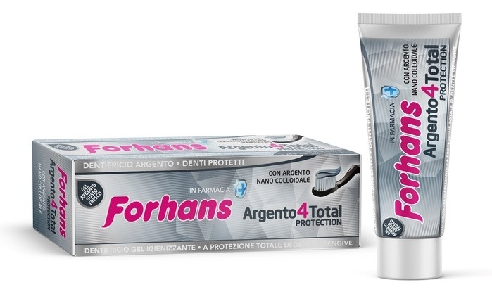 FORHANS DENTIFRICIO SILVER4WHITE 75ML