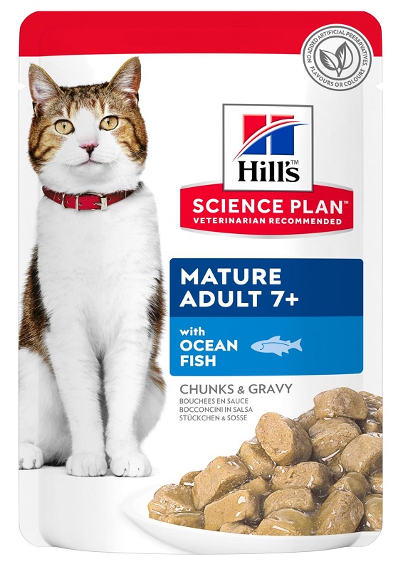 SP FELINE MATURE AD7+ FISH 85G