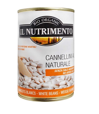 Il Nutrimento Fagioli Cannellini Al Naturale Biologici 400g