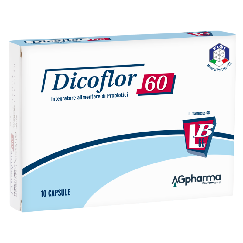 Dicoflor 60 Integratore Fermenti Lattici 10 Capsule