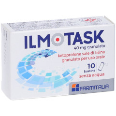 ILMOTASK Ketoprofene in Granulato orosolubile 10 bust 40mg [Equivalente okitask bustine] 