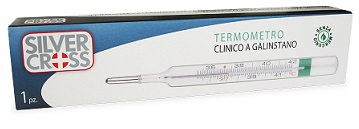CROMAMED SILVER CROSS TERMOMETRO GALISTANO 1 PEZZO