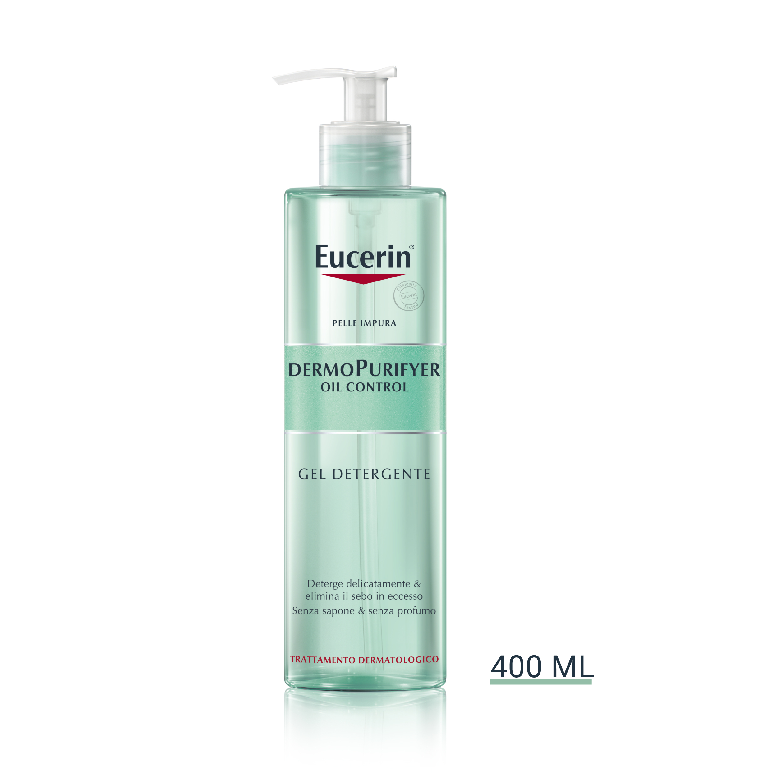 Eucerin DermoPurifyer Oil Control Gel Detergente Viso 400 ml