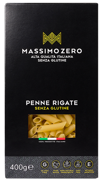 Massimo Zero Penne Rigate Pasta Senza Glutine 400 g