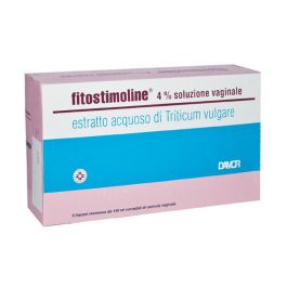 Fitostimoline 4% Soluzione Vaginale Estratto Acquoso Di Triticum Vulgare  5x140 ml Con Cannula Vaginale