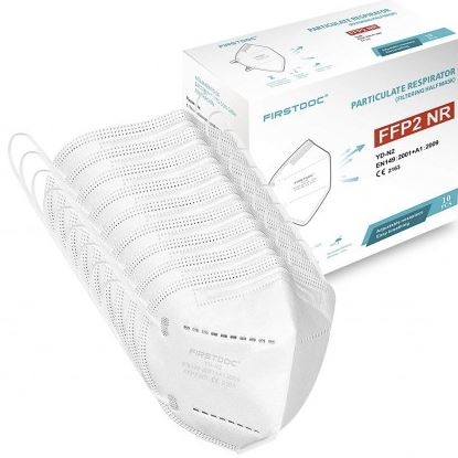 MASCHERINE FFP2 NR SENZA VALVOLA YD-N2 confezione da 10 mascherine imbustate singolarmente