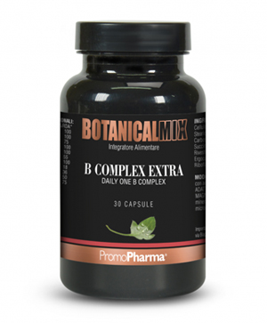 B Complex Extra Botanical integratore alimentare per stanchezza e affaticamento 30 capsule