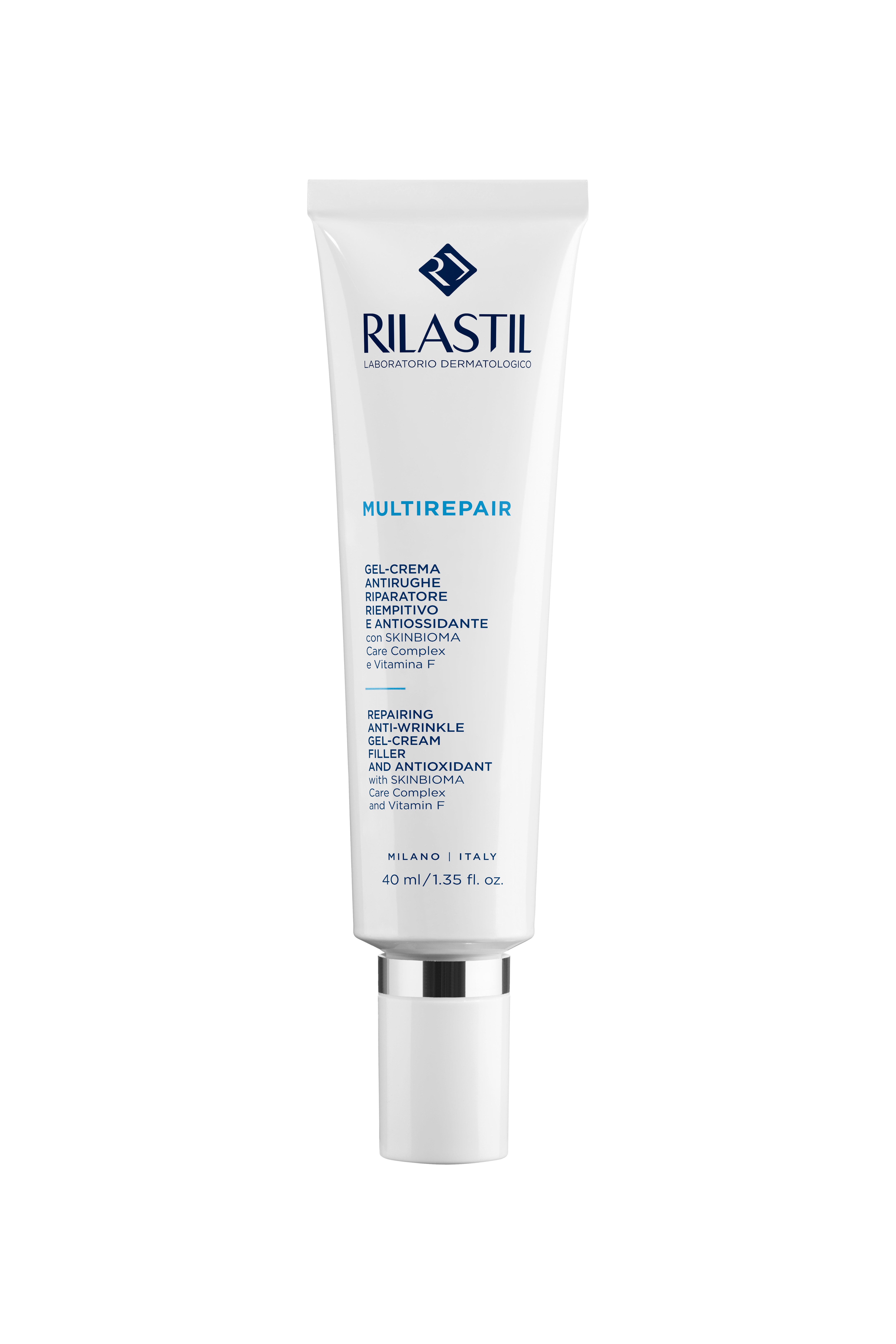 Rilastil Multirepair - Gel-Crema Antirughe Riparatore Riempitivo E Antiossidante 40 ml