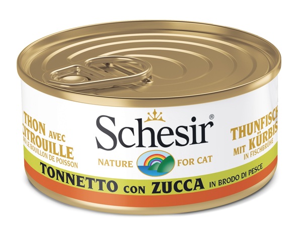 SCHESIR CAT TONN ZUCCA 70G