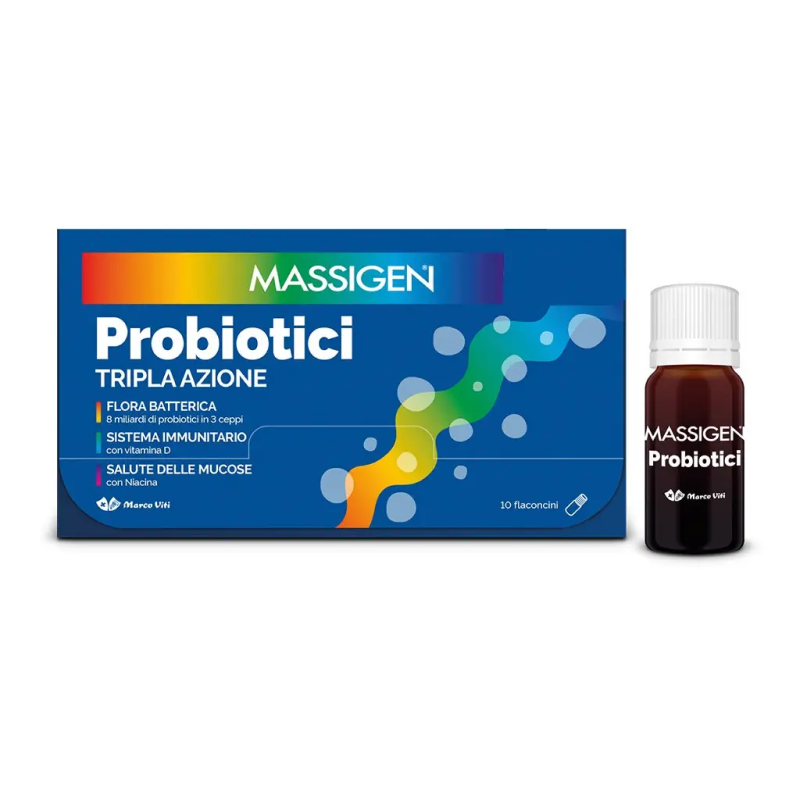 MASSIGEN Probiotici 10x8ml