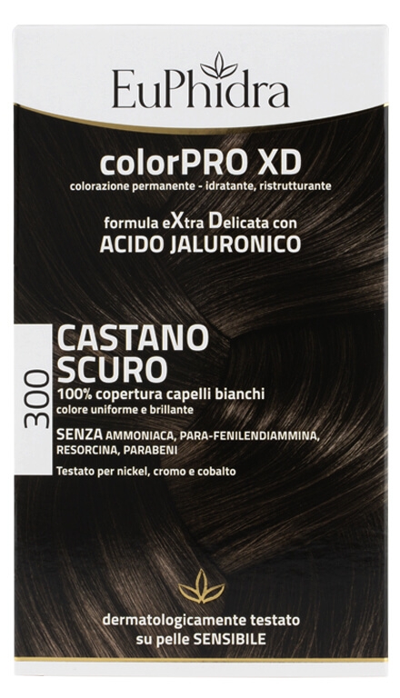 EuPhidra Colorpro XD Tintura Extra Delicata Colore 300 Castano Scuro