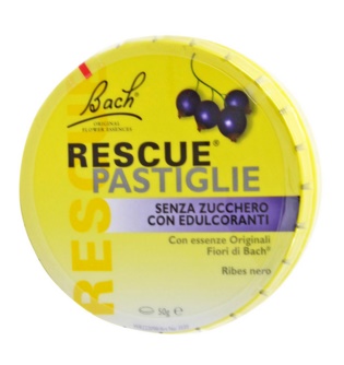 Schwabe Fiori Di Bach Rescue Pastiglie Senza Zucchero Ribes Nero 50 g